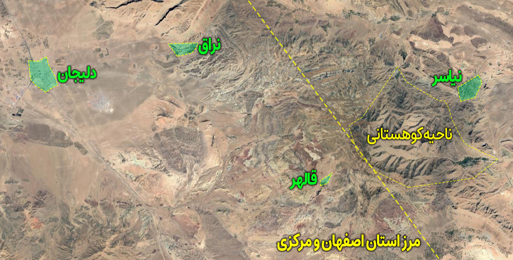 موقعیت روستای قالهر